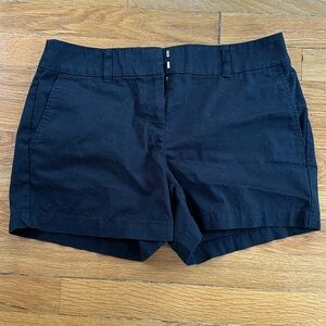 Loft black shorts, 4 in, size 4